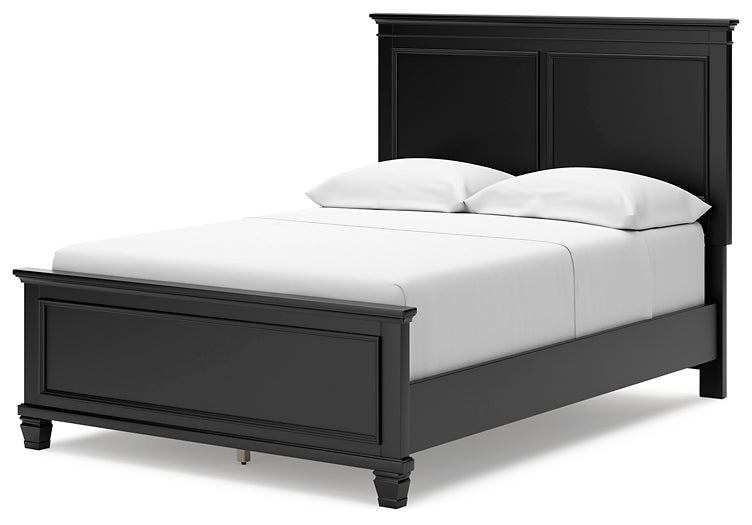 Lanolee Full Panel Bed with Mirrored Dresser and Nightstand Signature Design by Ashley®