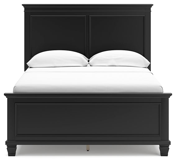 Lanolee Full Panel Bed with Mirrored Dresser and Nightstand Signature Design by Ashley®