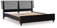 Danziar King Panel Bed with Mirrored Dresser and Nightstand Signature Design by Ashley®