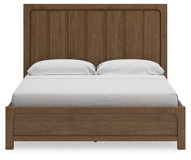 Cabalynn King Panel Bed with Storage with Mirrored Dresser, Chest and Nightstand Signature Design by Ashley®