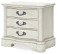 Arlendyne Queen Upholstered Bed with Mirrored Dresser, Chest and Nightstand Signature Design by Ashley®