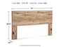 Hyanna King Panel Headboard with Mirrored Dresser Signature Design by Ashley®