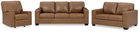 Bolsena Sofa, Loveseat and Recliner Signature Design by Ashley®
