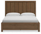 Cabalynn King Panel Bed with Storage with Mirrored Dresser and Nightstand Signature Design by Ashley®