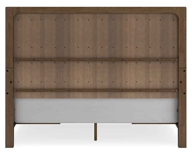 Cabalynn King Panel Bed with Storage with Mirrored Dresser and Nightstand Signature Design by Ashley®