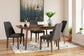 Lyncott Dining Table and 4 Chairs Signature Design by Ashley®