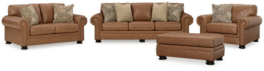Carianna Sofa, Loveseat, Chair and Ottoman Signature Design by Ashley®