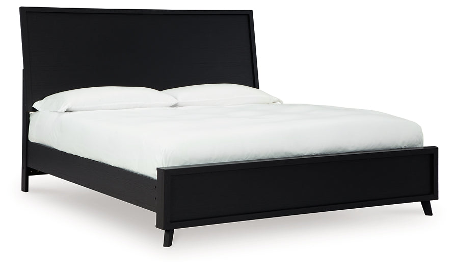 Danziar Queen Panel Bed with Mirrored Dresser, Chest and Nightstand Signature Design by Ashley®