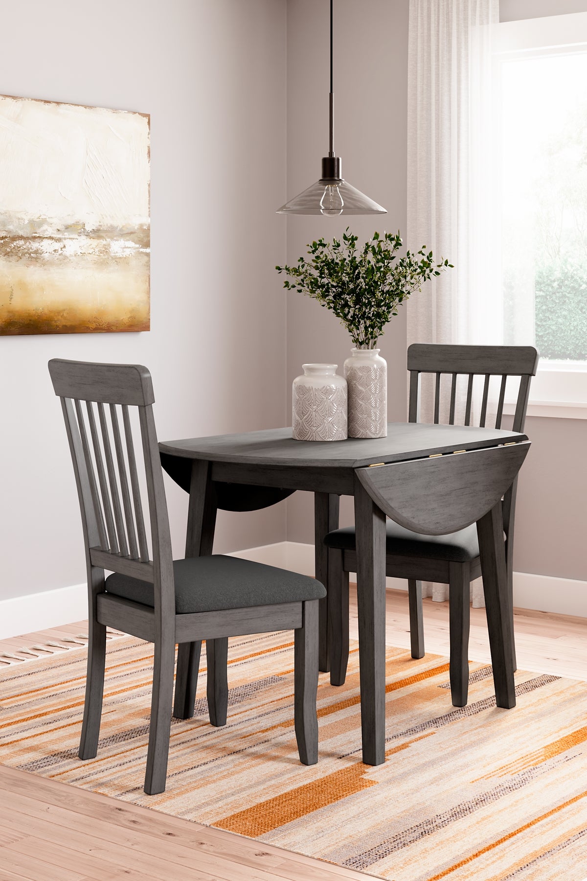 Shullden Dining Table and 2 Chairs Signature Design by Ashley®