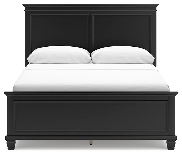 Lanolee Queen Panel Bed with Mirrored Dresser, Chest and Nightstand Signature Design by Ashley®