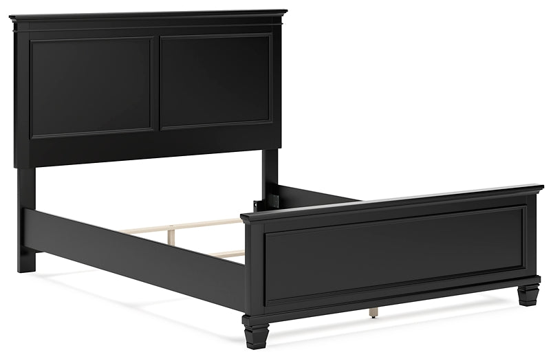 Lanolee Queen Panel Bed with Mirrored Dresser, Chest and Nightstand Signature Design by Ashley®