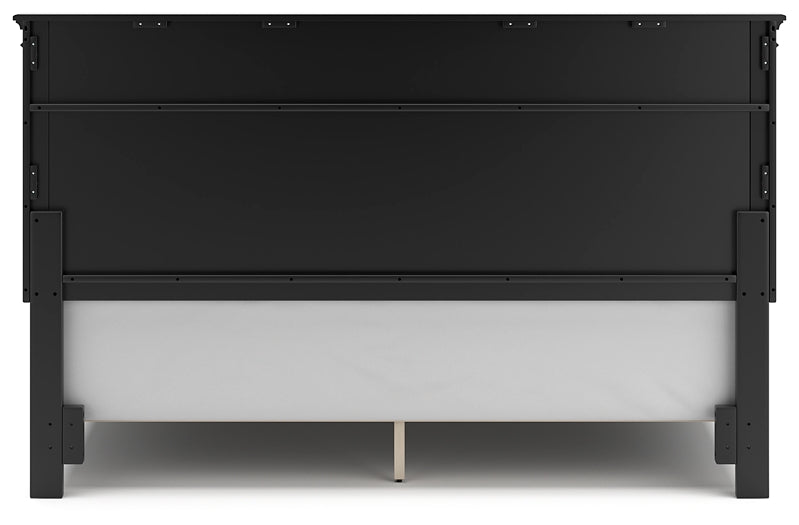 Lanolee King Panel Bed with Mirrored Dresser Signature Design by Ashley®