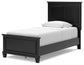 Lanolee Twin Panel Bed with Mirrored Dresser and Nightstand Signature Design by Ashley®