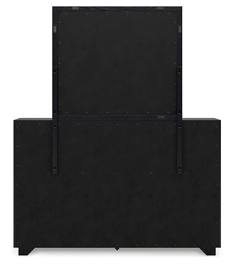 Londer Queen Panel Bed with Mirrored Dresser, Chest and Nightstand Millennium® by Ashley