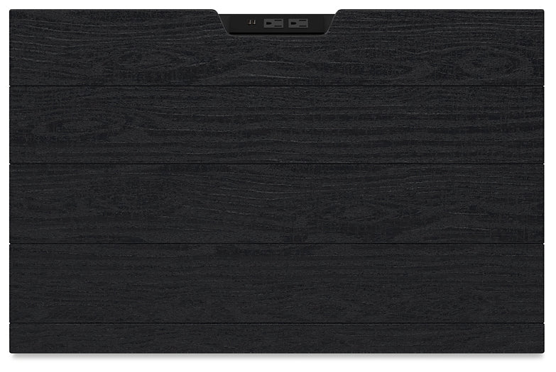 Londer Queen Panel Bed with Mirrored Dresser, Chest and Nightstand Millennium® by Ashley