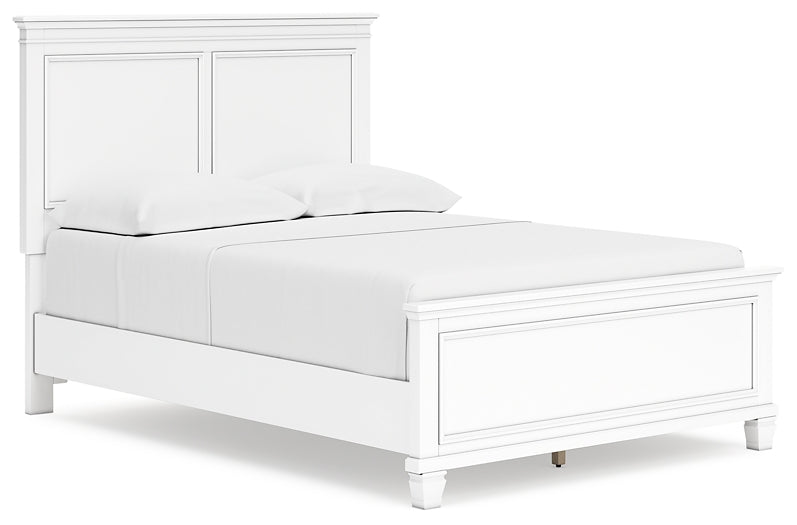 Fortman Full Panel Bed with Mirrored Dresser and Nightstand Signature Design by Ashley®