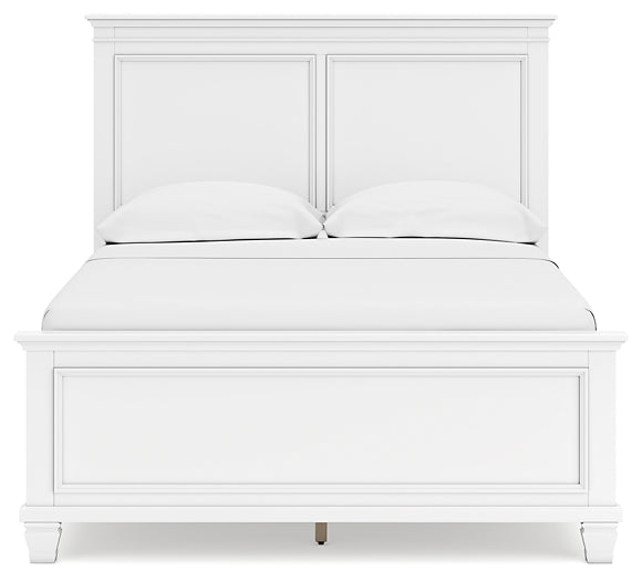 Fortman Full Panel Bed with Mirrored Dresser and Nightstand Signature Design by Ashley®