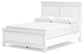 Fortman Queen Panel Bed with Mirrored Dresser, Chest and Nightstand Signature Design by Ashley®