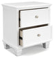 Fortman Queen Panel Bed with Mirrored Dresser, Chest and Nightstand Signature Design by Ashley®