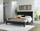 Danziar Queen Panel Bed with Mirrored Dresser and Nightstand Signature Design by Ashley®