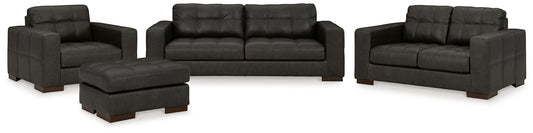 Luigi Sofa, Loveseat, Chair and Ottoman Signature Design by Ashley®