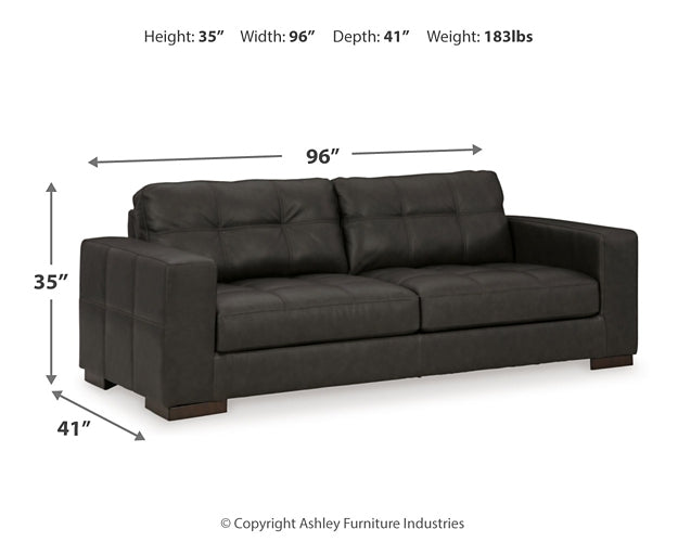 Luigi Sofa, Loveseat, Chair and Ottoman Signature Design by Ashley®