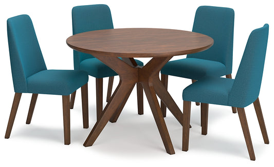 Lyncott Dining Table and 4 Chairs Signature Design by Ashley®