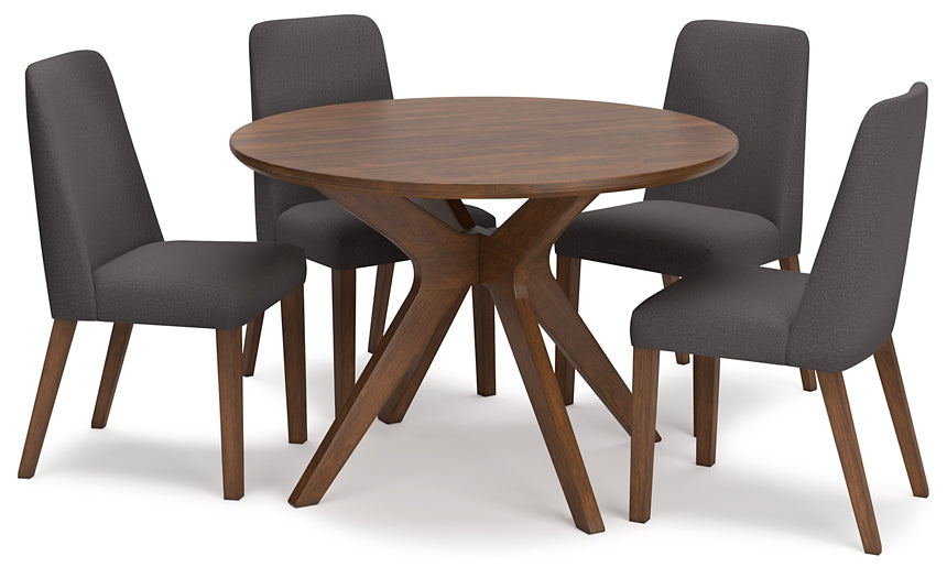 Lyncott Dining Table and 4 Chairs Signature Design by Ashley®