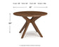 Lyncott Dining Table and 4 Chairs Signature Design by Ashley®