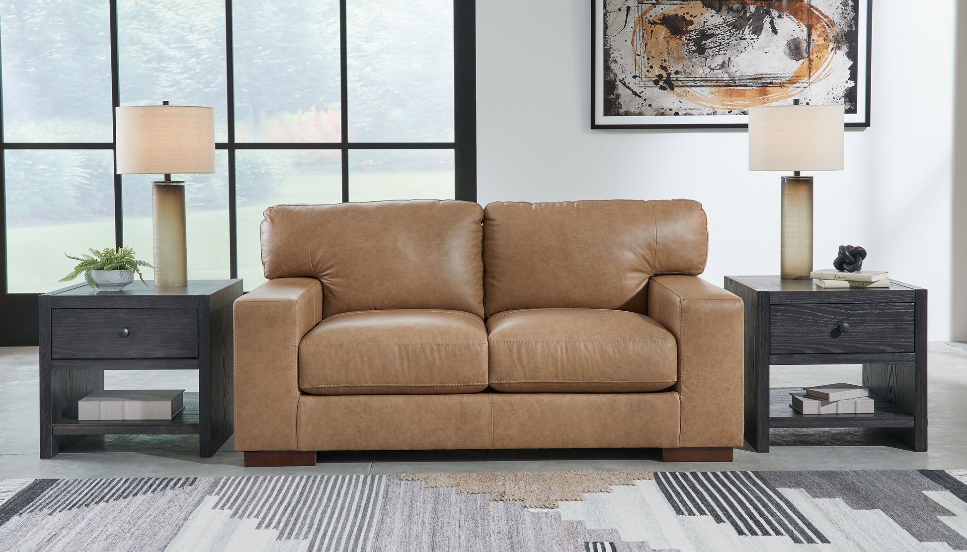 Lombardia Sofa, Loveseat, Chair and Ottoman Signature Design by Ashley®