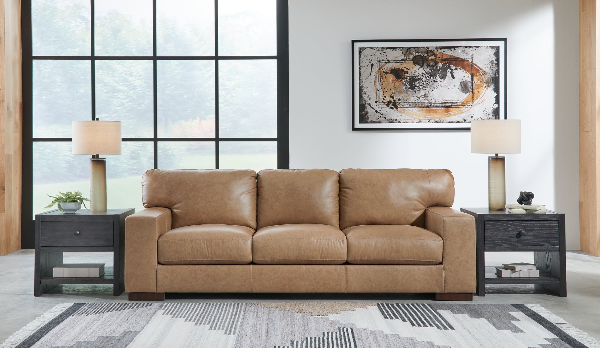Lombardia Sofa, Loveseat, Chair and Ottoman Signature Design by Ashley®