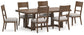 Cabalynn Dining Table and 6 Chairs Signature Design by Ashley®
