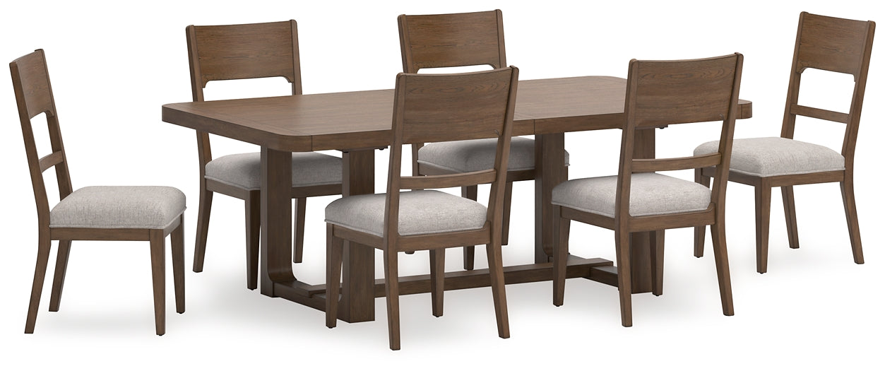 Cabalynn Dining Table and 6 Chairs Signature Design by Ashley®