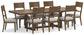 Cabalynn Dining Table and 8 Chairs Signature Design by Ashley®