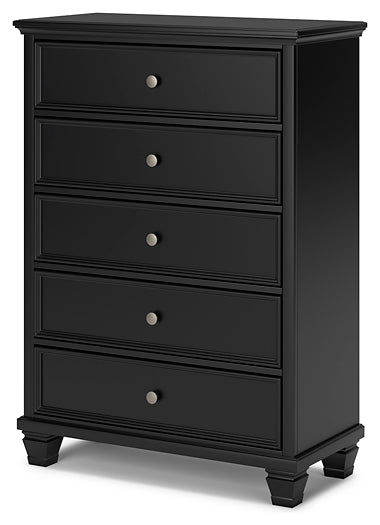 Lanolee Full Panel Bed with Mirrored Dresser, Chest and Nightstand Signature Design by Ashley®