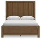 Cabalynn Queen Panel Bed with Storage with Mirrored Dresser and Nightstand Signature Design by Ashley®