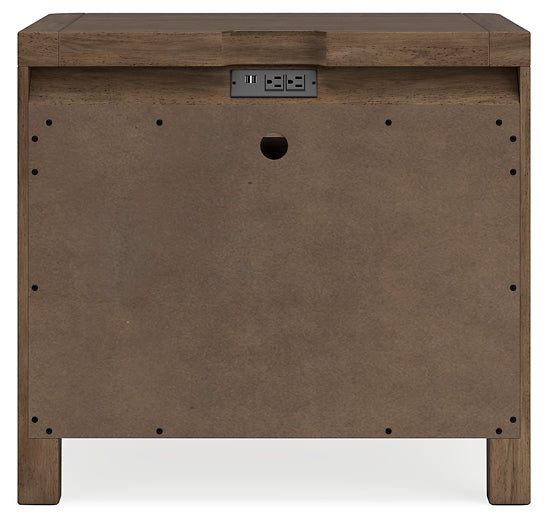 Cabalynn Queen Panel Bed with Storage with Mirrored Dresser, Chest and Nightstand Signature Design by Ashley®