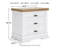Ashbryn California King Panel Storage Bed with Mirrored Dresser, Chest and Nightstand Benchcraft®