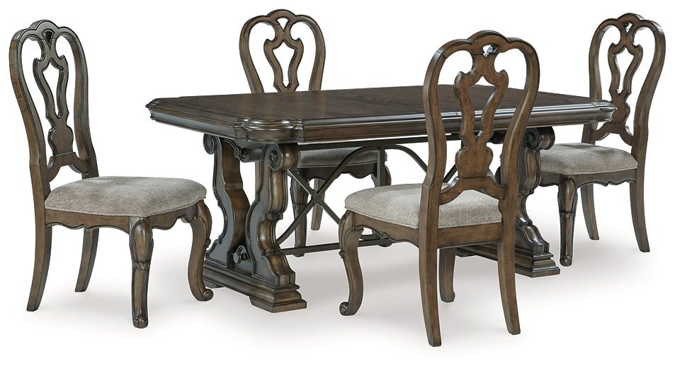 Maylee Dining Table and 4 Chairs Signature Design by Ashley®