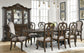Maylee Dining Table and 8 Chairs Signature Design by Ashley®