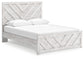 Cayboni Queen Panel Bed with Mirrored Dresser Signature Design by Ashley®