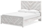 Cayboni Queen Panel Bed with Mirrored Dresser Signature Design by Ashley®