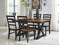 Wildenauer Dining Table and 4 Chairs Signature Design by Ashley®