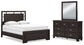 Covetown Queen Panel Bed with Mirrored Dresser Signature Design by Ashley®