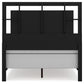 Covetown Full Panel Bed with Mirrored Dresser and Nightstand Signature Design by Ashley®