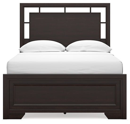 Covetown Full Panel Bed with Mirrored Dresser and Nightstand Signature Design by Ashley®