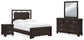 Covetown Full Panel Bed with Mirrored Dresser and Nightstand Signature Design by Ashley®