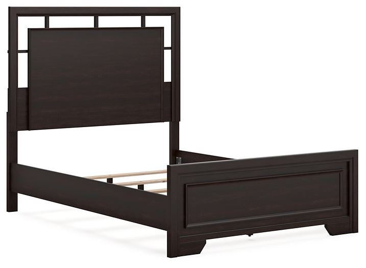 Covetown Full Panel Bed with Mirrored Dresser Signature Design by Ashley®
