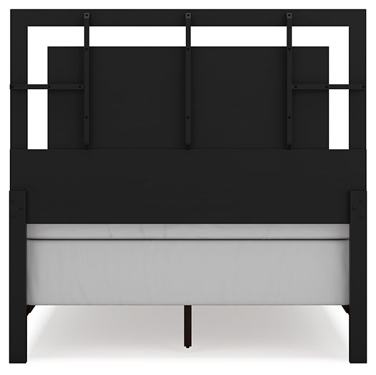 Covetown Full Panel Bed with Mirrored Dresser Signature Design by Ashley®