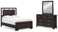 Covetown Full Panel Bed with Mirrored Dresser Signature Design by Ashley®